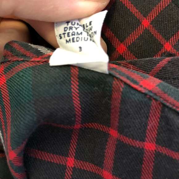 Ralph Lauren Polo Red Green Plaid Marlowe Shirt M - Picture 8 of 8